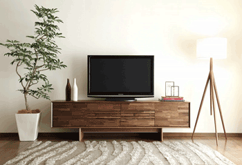 カリモクのテレビボードQT7037