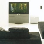 ホームシアターのソファ