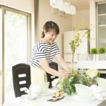 アウトレットを活用したオシャレなダイニングテーブルコーデ