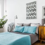 ベッドまわりと寝室全体のトータルコーディネートのポイント1