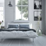 プロ顔負けのモダンなベッドルームに仕上げるモノトーンカラーコーデ１